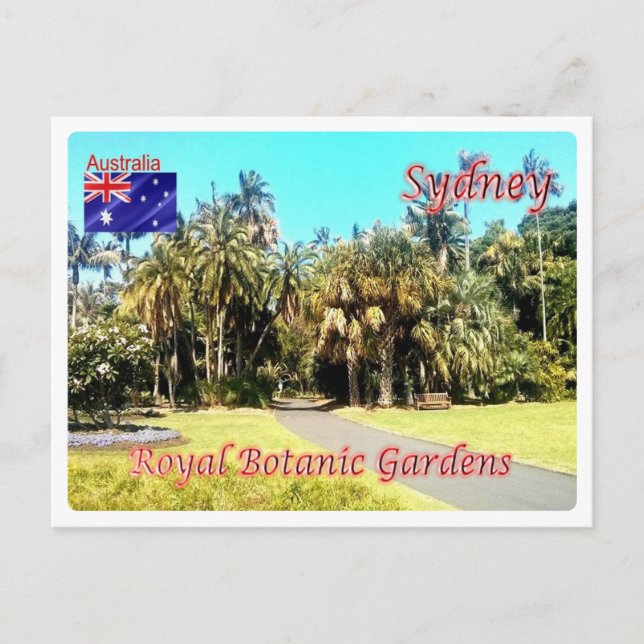 Carte Postale Australie - Sydney - Royal Botanic Gardens - (Devant)
