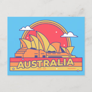 Carte postale Australie Travel Souvenir