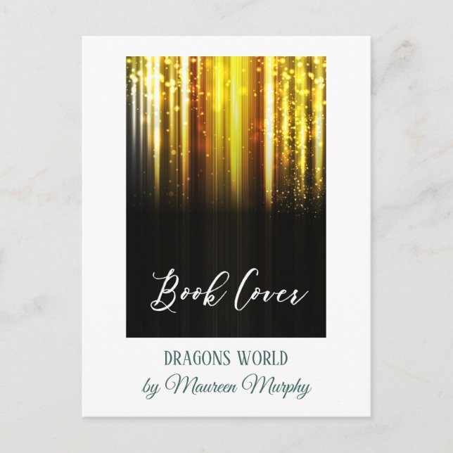 Carte Postale Auteur Couverture de livre promotionnelle (Devant)