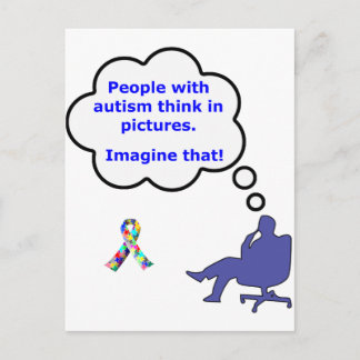 Carte Postale Autisme/Penser en images