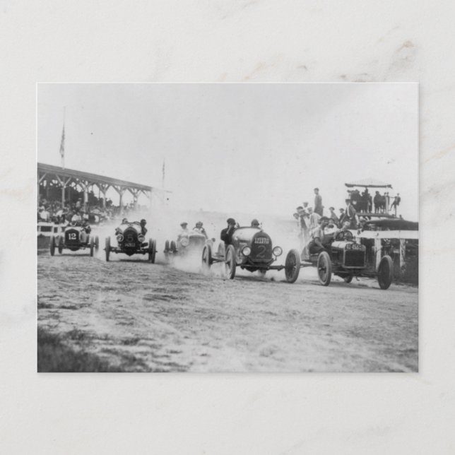 Carte Postale Auto Racing 1925 (Devant)