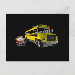 Carte Postale Autobus scolaire