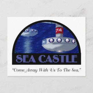 Carte Postale Autocollant de voyage