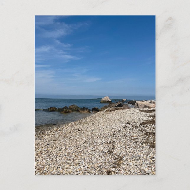 Carte Postale Autocollant vinyle sur mesure North Fork Sound (Devant)
