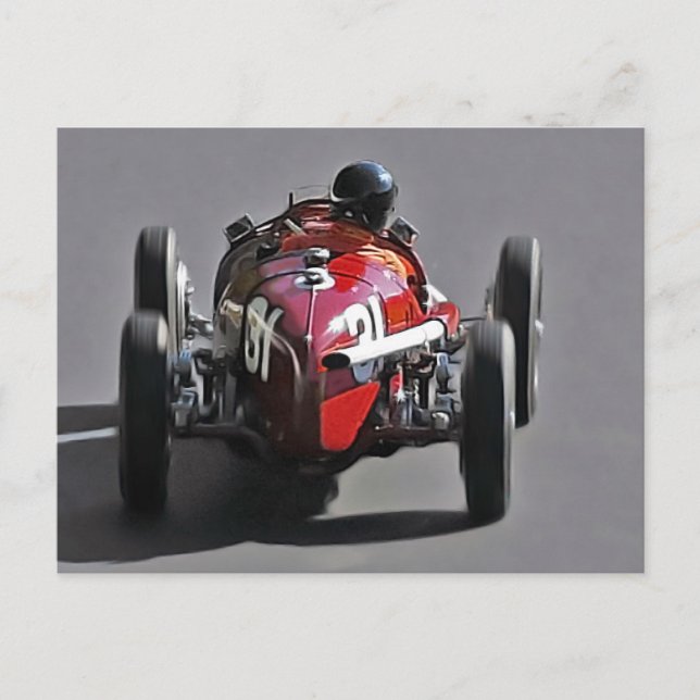 Carte postale automatique vintage (Devant)
