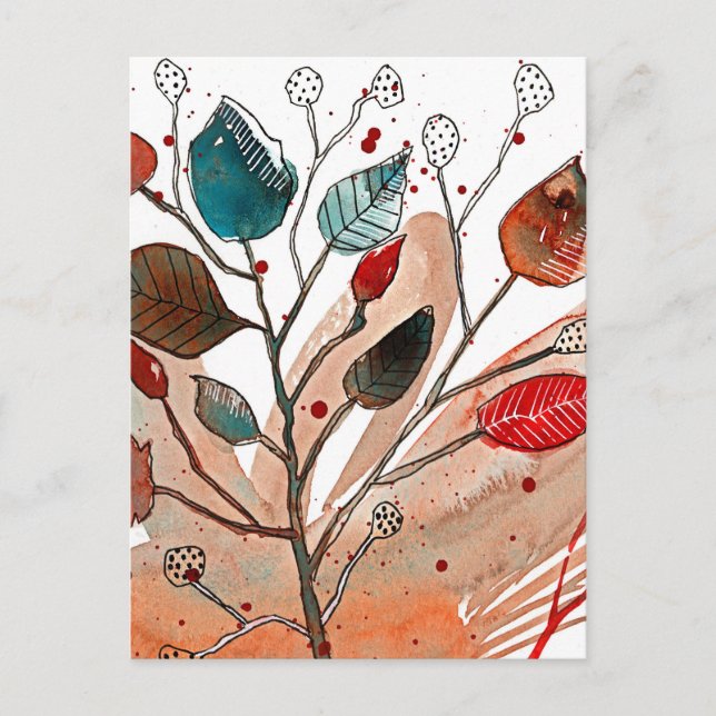 Carte Postale Automne (Devant)