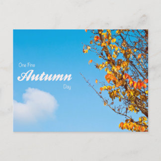 Carte postale Automne