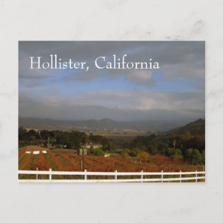 Carte Postale Automne à Hollister, Californie