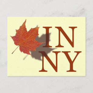 Carte Postale Automne à New York