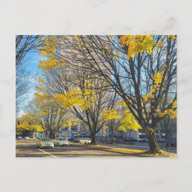 Carte Postale Automne à Portland, Oregon (Devant)