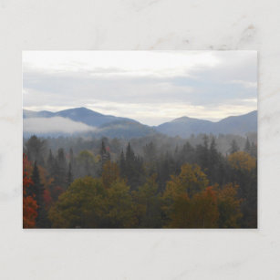 Carte Postale Automne Adirondacks Arbres paysage paysage