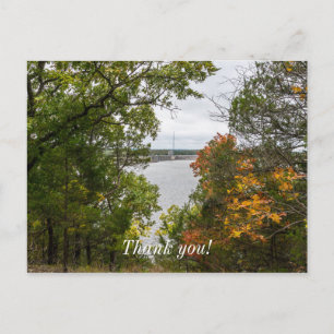 Carte Postale Automne au barrage Truman Merci