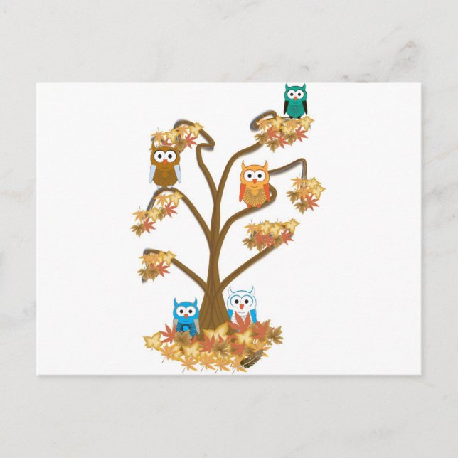 Carte Postale Automne automne (Devant)