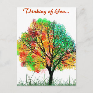 Carte Postale Automne automne Whimsy Nature Savvy Destiny Dons