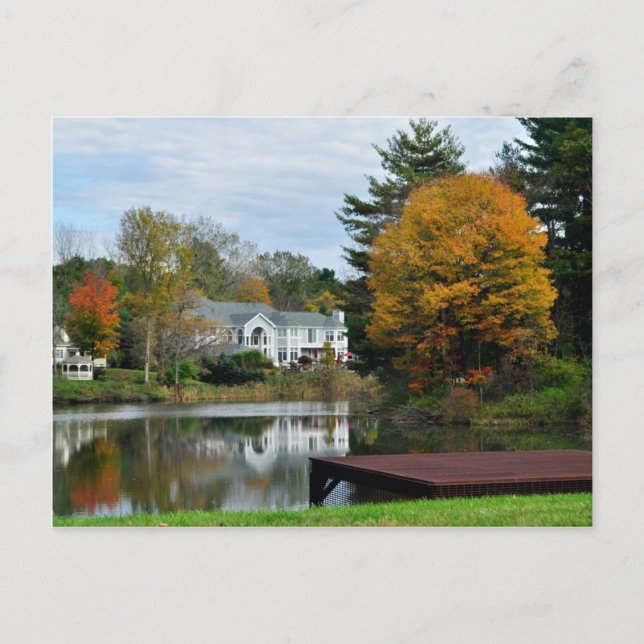 Carte Postale Automne dans le nord de l'État de NY (Devant)