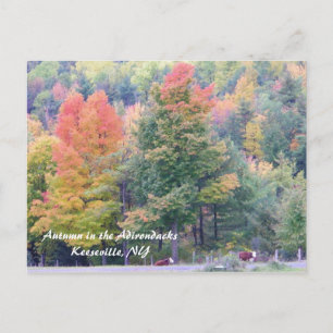 Carte Postale Automne dans les Adirondacks