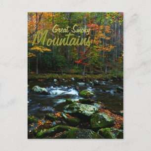 Carte Postale Automne dans les Great Smoky Mountains