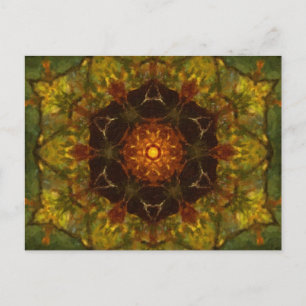 Carte Postale Automne délice Kaleidoscope Art 5