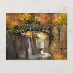 Carte Postale Automne - Patterson NJ - The Great Patterson Falls
