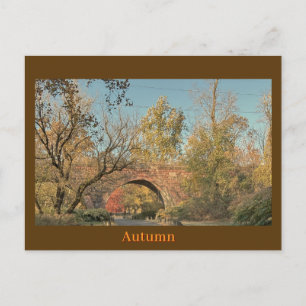 Carte postale Automne Pont Argé