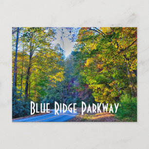 Carte Postale automne sur blue ridge parkway