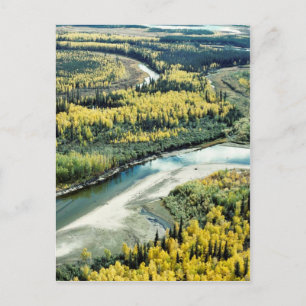 Carte Postale Automne sur la réserve faunique nationale des plai