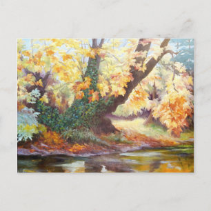 Carte Postale Automne sur le Darent 1999