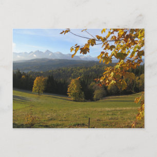 Carte Postale Automne sur Spisz Poster