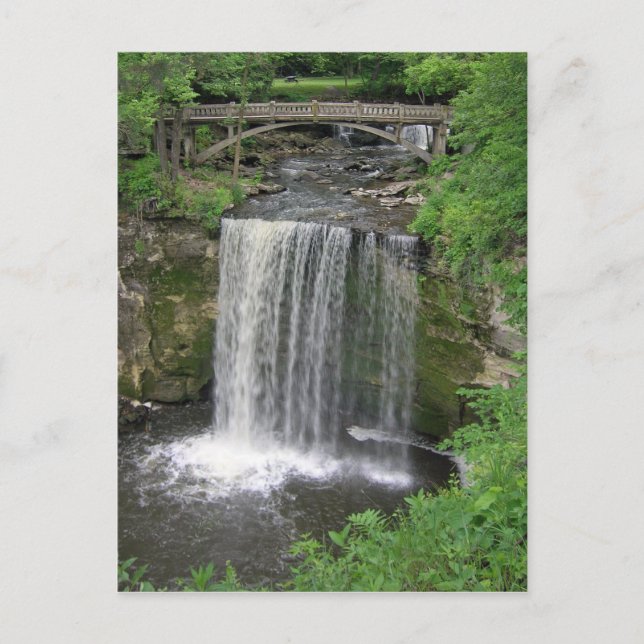 Carte Postale Automnes de Minneopa (Devant)