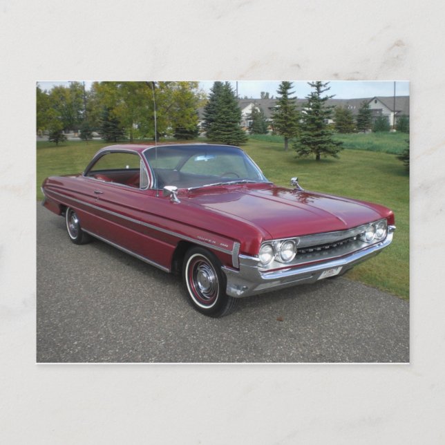 Carte postale automobile classique (Devant)