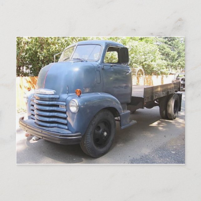 Carte postale automobile classique (Devant)