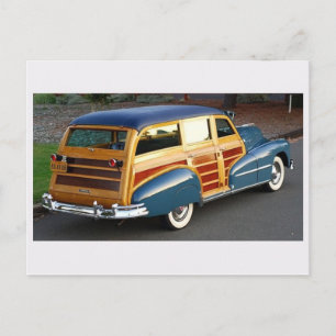 Carte postale automobile classique