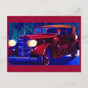 Carte Postale Automobile Packard 1934