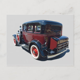 Carte Postale Automobile Vintage 1932