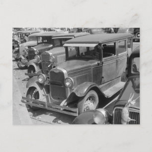 Carte Postale Automobiles sur Main Street, 1941