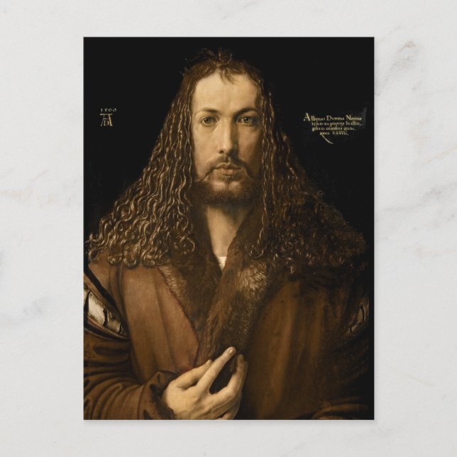 Carte Postale Autoportrait à l'âge de vingt-huit ans, 1500 (Devant)