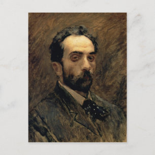 Carte Postale Autoportrait, années 1890