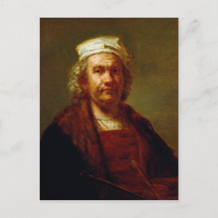 Carte Postale Autoportrait, c.1660-63