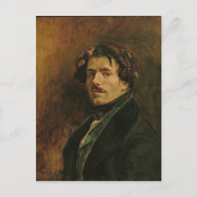 Carte Postale Autoportrait, c.1837 (Devant)