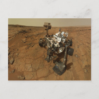 Carte Postale Autoportrait de Mars Curiosity