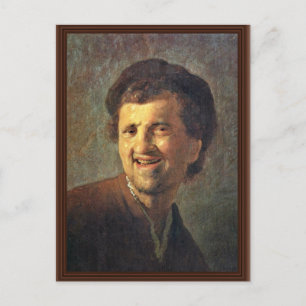 Carte Postale Autoportrait De Rembrandt Harmensz. Van Rijn
