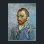 Carte Postale Autoportrait de Van Gogh<br><div class="desc">Autoportrait célèbre de Van Gogh,  1889.</div>