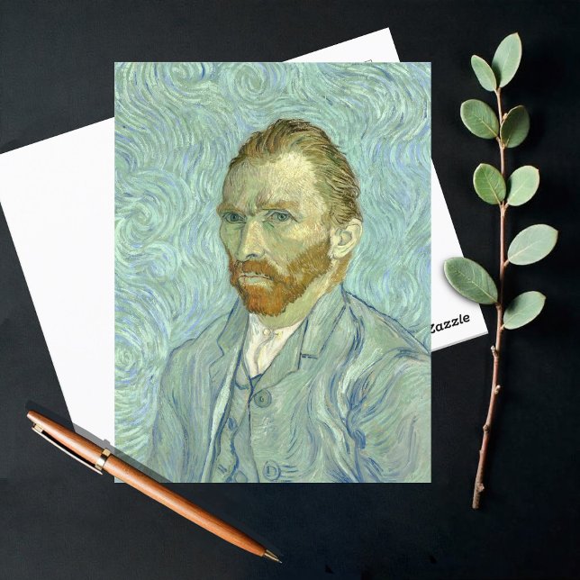 Carte Postale Autoportrait de Vincent Van Gogh (Créateur téléchargé)