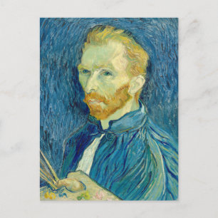 Carte Postale Autoportrait de Vincent Van Gogh 1889