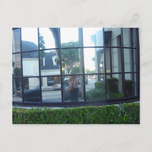 Carte Postale autoportrait en carré