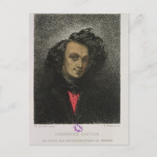 Carte Postale Autoportrait, habillé pour 'Hernani' (Devant)