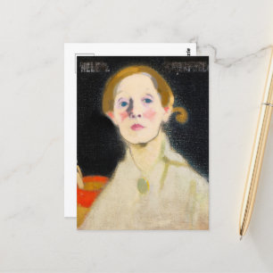 Carte Postale Autoportrait-Helene par Helene Schjerfbeck