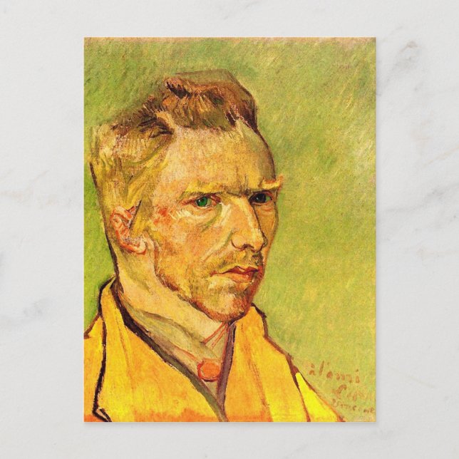 Carte Postale Autoportrait pour Friend Laval, Van Gogh Fine Art (Devant)