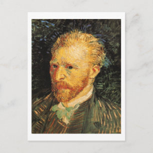 Carte Postale Autoportrait, Vincent van Gogh Art