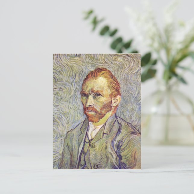 Carte Postale Autoportrait Vincent Willem van Gogh (Debout devant)